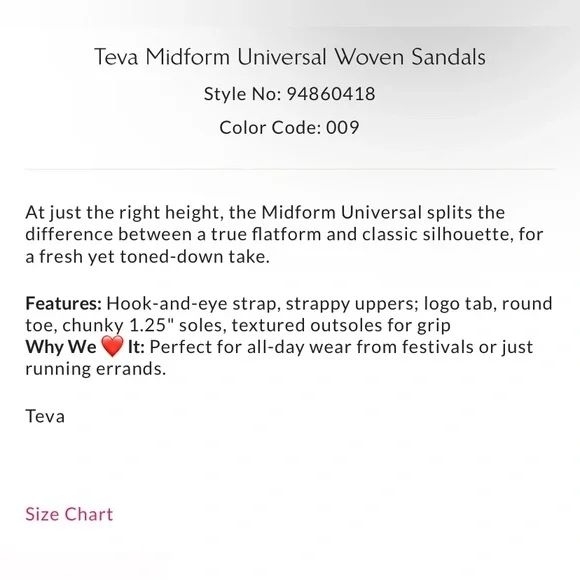 Teva Free People NWT Womens Midform Universal Woven Sandals Lupine/Black Size 9 - Picture 4 of 10